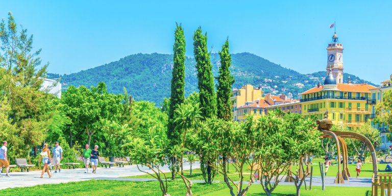 Park Paillon in Nice. Photo trabantos via canva.com